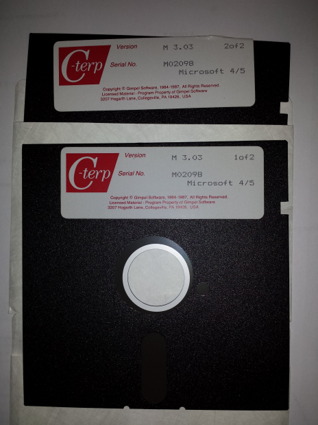 C-terp release floppy discs