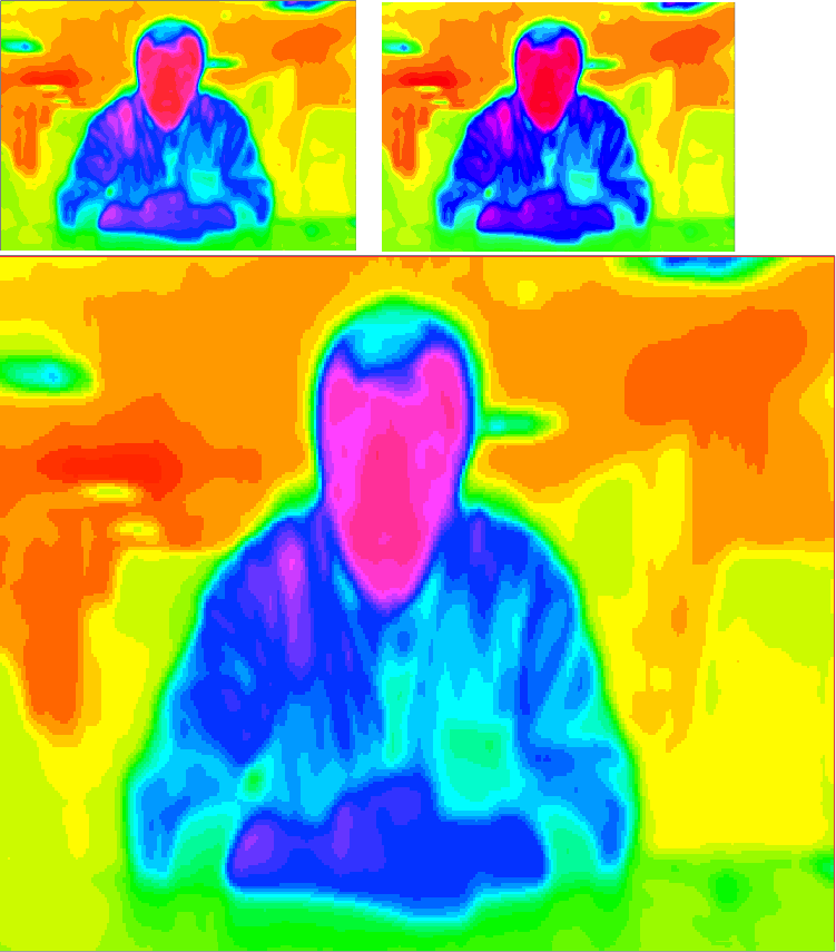 Infrared images of me