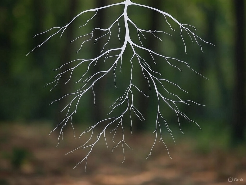 Regular tree structure.